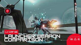 RF ONLINE 415  LV CAP 65 Launcher Weapon Comparison [upl. by Anon565]