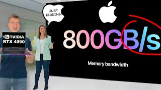 REALITY vs Apple’s Memory Claims  vs RTX4090m [upl. by Nester46]