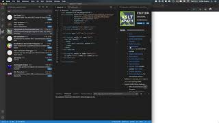 Develop and run XSLT 30 in Visual Studio Code [upl. by Amick]