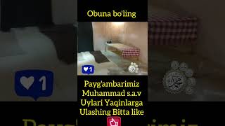 Paygambarimiz sav Uylari shoes uzkino uzbekkino shortvideos [upl. by Eleda]