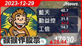 【猴猴作股票】多方選股 工信5521藍天2362勤益控1437仁寶2324英業達2356佳世達2352 20231229【JNews】 [upl. by Fakieh]