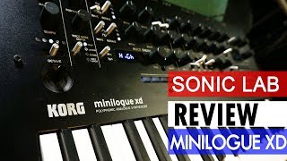 Korg Minilogue XD  SonicLAB Review [upl. by Amadus158]