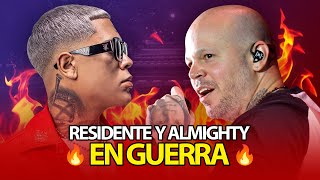 Residente Vs Almighty LA GUERRA LIRICAL comenzó [upl. by Ainniz]