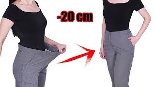 How to downsize pants in the waist easily [upl. by Alliuqa]