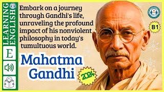 learn English through story level 3 🍁Mahatma Ghandi  WooEnglish [upl. by Nallaf]