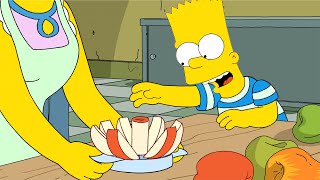 Bart Empieza a Comer Frutas LOS SIMPSON CAPITULOS COMPLETOS [upl. by Hungarian449]