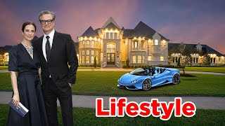 Colin Firth Lifestyle ★ Girlfriend Wife Children Net worth Age Car amp House [upl. by Rediah]