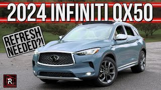 The 2024 Infiniti QX50 Autograph Is An Upscale SUV That Desperately Needs A Makeover [upl. by Chesna553]