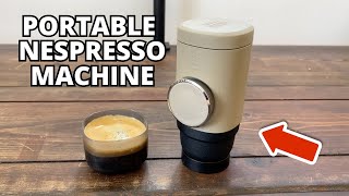 Minipresso NS2 Review  The Ultimate Portable Nespresso Pod Machine [upl. by Ehrenberg]