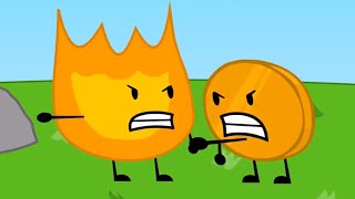 Firey and Coiny slapping each other for 5 minutes [upl. by Acisej]