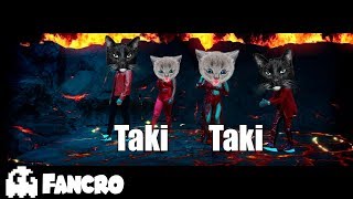 DJ Snake  Taki Taki ft Ozuna  Cover Gatos Music Video [upl. by Aisatnaf771]