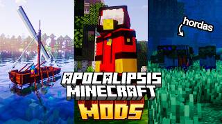 15 IMPERDIBLES MODS de APOCALIPSIS MINECRAFT [upl. by Armelda]