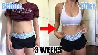 ABS IN 3 WEEKS  Trying Chloe Tings workouts [upl. by Aviv]