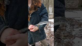 Billhook интересный инструмент для леса forestroach выживание бушкрафт ковка ковка нож [upl. by Illona286]