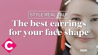 The best earrings for your face shape  Style Real Talk [upl. by Aynosal]