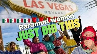 Six Rarámuri women ran 342 miles from Los Angeles to Las Vegas [upl. by Blinnie]