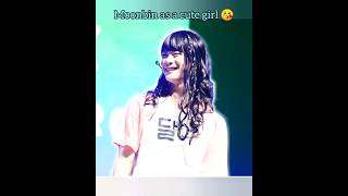 Moonbin as a cute girl 😘💕moonbin kpop viralvideo [upl. by Adrell]