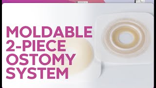 2piece Moldable Ostomy Pouching System Application [upl. by Essila]