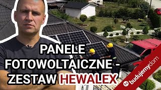 Panele fotowoltaiczne  zestaw Hewalex  krok po kroku  Program quotMój prądquot [upl. by Holcman]