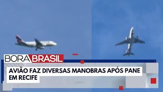 Avião que ia de Recife para o Aeroporto de Guarulhos SP tem falha mecânica  Bora Brasil [upl. by Laddie]