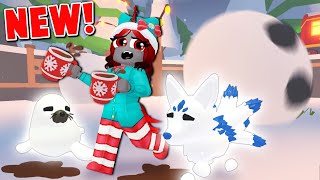 ❄️NEW❄️ Hot Cocoa Mini Game  NEW ☃️Winter PETS  Roblox Adopt Me Winter Update [upl. by Ellednek563]