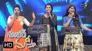 Race Gurram SongManasiUmaNehaRanina PerformanceSuper Masti Chilakaluripet 16th April 2017 [upl. by Louls677]