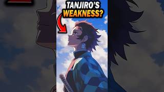 LETS TALK ABOUT THE WEAKNESSES OF TANJIRO DEMON SLAYER FACTS anime shorts demonslayer [upl. by Nosredna]