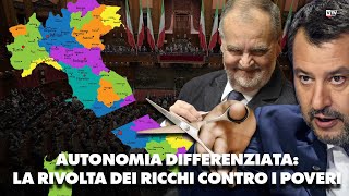 Autonomia differenziata la rivolta dei ricchi contro i poveri  Dietro il Sipario  Talk Show [upl. by Dolly]