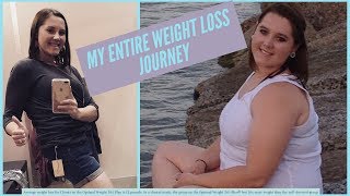 My ENTIRE weight loss Journey [upl. by Anuahsat]