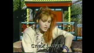 Cyndi Lauper  Interview cc Entertainment Tonight 1984 [upl. by Giordano]