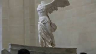 Europe Day 11 Louvre Winged Victory of Samothrace 1 [upl. by Aaronson833]