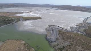 Drone na maior barragem de rejeitos do Brasil em PARACATUMG Kinross Gold [upl. by Enymzaj736]