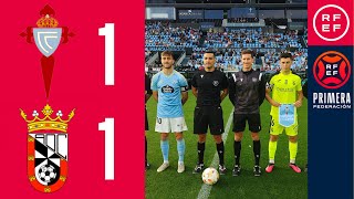 RESUMEN PrimeraFederación  RC Celta de Vigo B 11 AD Ceuta FC  Grupo 1  Jornada 37 [upl. by Greer]