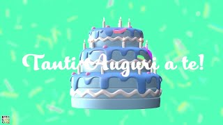 Festa di compleanno  Video di Tanti Auguri a te  Happy Birthday [upl. by Sirotek]