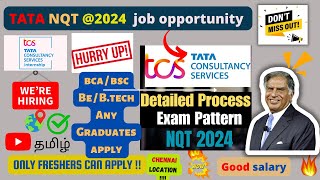 TCS Nqt test 2024💥🧑‍💻 Chennai location 🤗 19 Lakhs salary 😲😱‼️ tcs Nqt tcsnqt2024 chennai itjobs [upl. by Illa964]