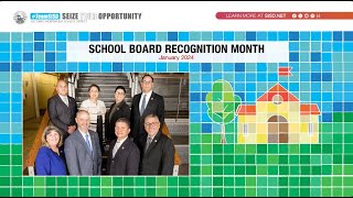 Socorro ISD School Board Recognition Month 2024 [upl. by Leuqar618]