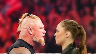 WWE Full Match  Ronda Rousey Vs Brock Lesner  Royal Rumble Full Match [upl. by Perron]