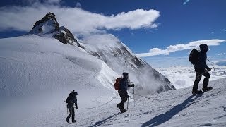 Pyramide Vincent Voie Normale massif du Mont Rose montagne alpinisme [upl. by Elli501]