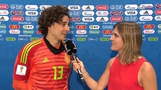 ¡IMPERDIBLE Memo Ochoa Hablando Francés en Entrevista [upl. by Colvert]