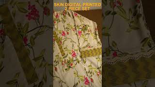 Skin Digital Printed 2 Piece Set [upl. by Atiner]