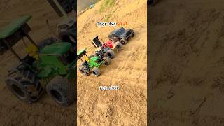 John Deere Thar and Swaraj 855😈😈🔥🔥automobile [upl. by Ahsied]