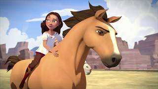 Learning to Ride  SPIRIT RIDING FREE  Netflix [upl. by Odelia]