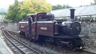 Ffestiniog Railway  Cab Ride in a Fairlie double tank Part 2 [upl. by Awe129]