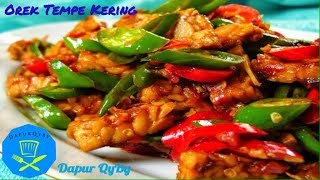 OREK TEMPE KERING ENAK DAN LEZAT  BAHAN BAKU TEMPE PREMIUM [upl. by Elset233]