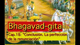 BHAGAVADGITA audiolibro en español cap 18 quotConclusión La perfección de la renunciaciónquot [upl. by Odraleba]