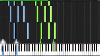 Fleshless  Enderal Piano Tutorial Synthesia [upl. by Nnairahs]