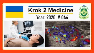 Krok 2 Medicine  Year 2020  044 Ministry of Public Health of Ukraine [upl. by Eentroc221]