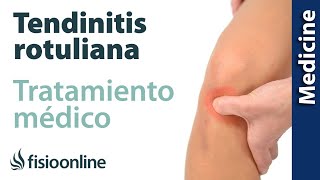 Tendinitis rotuliana o de rodilla Diagnóstico y tratamiento de fisioterapia médico y quirúrgico [upl. by Egief]