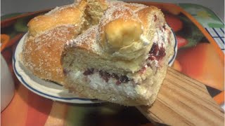 Pan de muerto tradicional amasado a mano con reposos pan de muerto relleno pan de día de muertos [upl. by Ecallaw203]