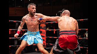 The MUTE Vs The BARON  Bare Knuckle MADNESS at BKB32 Full Fight [upl. by Naicad]